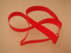 Versierelastiek Vinyl Stretch Rood 40,5cm (50 stuks) [16CVLRD]
