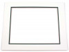 Passepartout Dubbeldik Ivoor/Donker Groen 45,7x61cm met 32,1x47,3cm Venster (10 stuks) [MD20093]