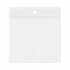 Gripzakken met Ophanggat 32x32cm PE 50 micron (100 stuks) [2PR12H]