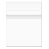 Plastic Zakken 31,6x31cm Transparant en Hersluitbaar (100 stuks) [B12XPC]