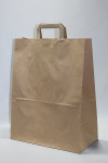 Papieren Zakken Bruin Kraft 90 g/qm 32x11x40 cm (50 stuks) [PADB9040]