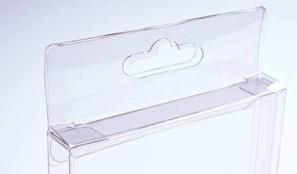 Plastic Doosjes 11,4x2,5x14,9cm met Hanggedeelte (25 stuks) [HFB17]