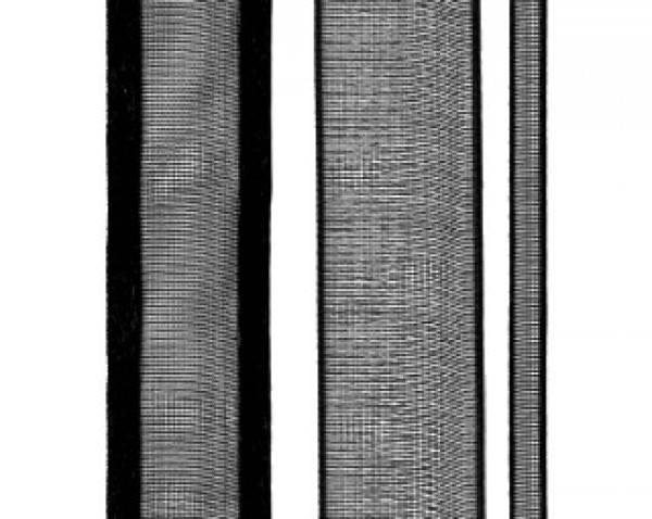 Lint Mono Zwart 1,5cm x 23 meter (1 st) [RIBBLK]