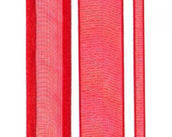 Lint Mono Rood 1,5cm x 23 meter (1 st) [RIBRED]