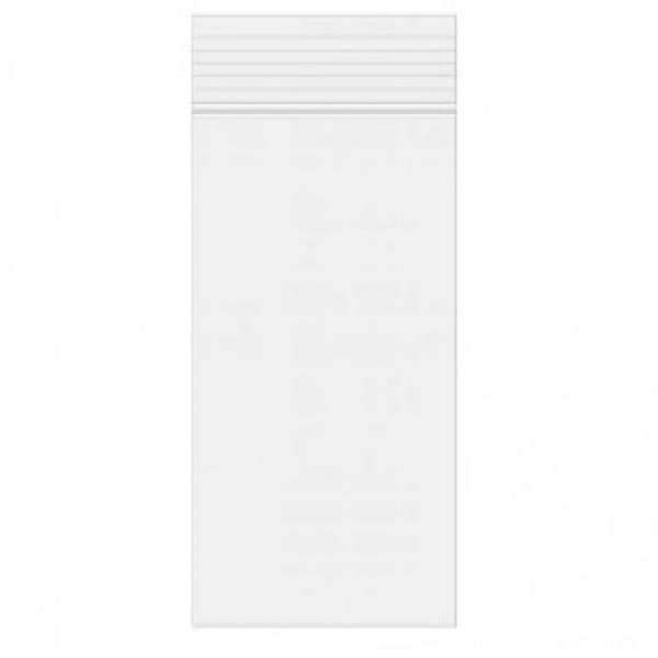 Gripzakken 10x25,5cm Kristalhelder PP 50 micron (100 stuks) [ZC410]