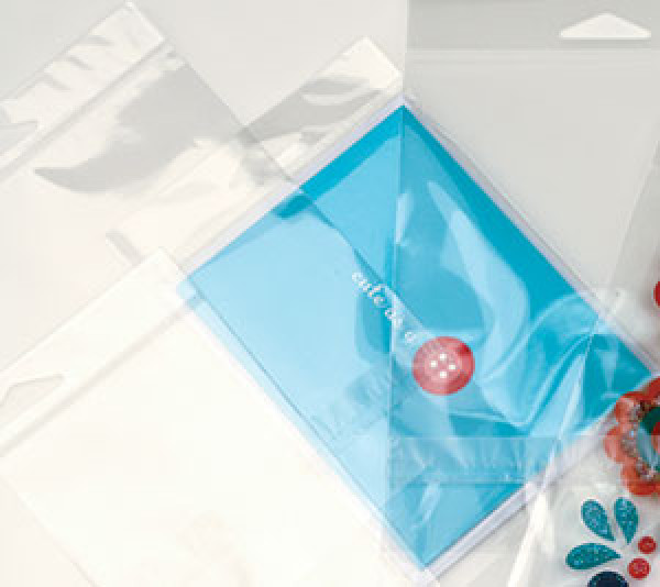 Headerbags 7x8,9cm met beschermende Sluiting (100 stuks) [HB23PC]
