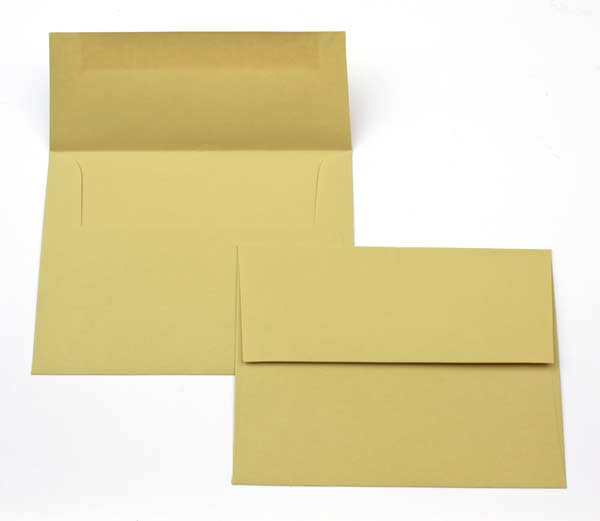 Enveloppen Goud/Groen 18,4x13,3cm (50 stuks) [EC011]