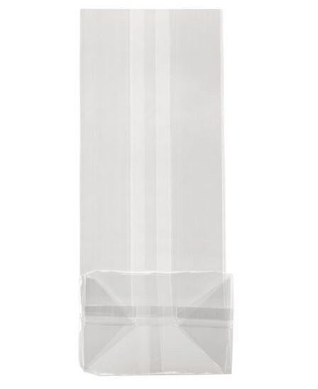 Blokbodemzakken milieuvriendelijk ECO 5,1x3,8x12,7cm Premium met zijvouw (100 stuks) [CFBG3]