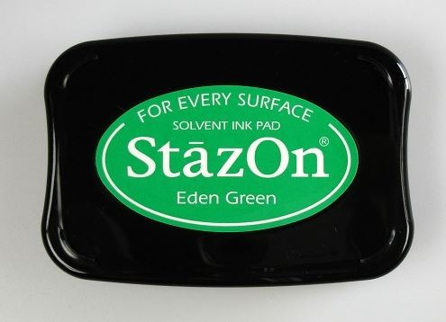 Inktkussen Stazon Eden Groen (1 st) [SZ-000-053]
