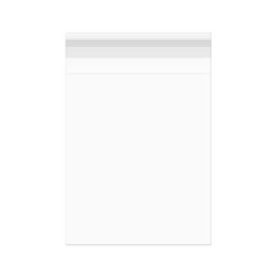 Plastic Zakken 51,9x61,6cm Transparant en Hersluitbaar (100 stuks) [B20]