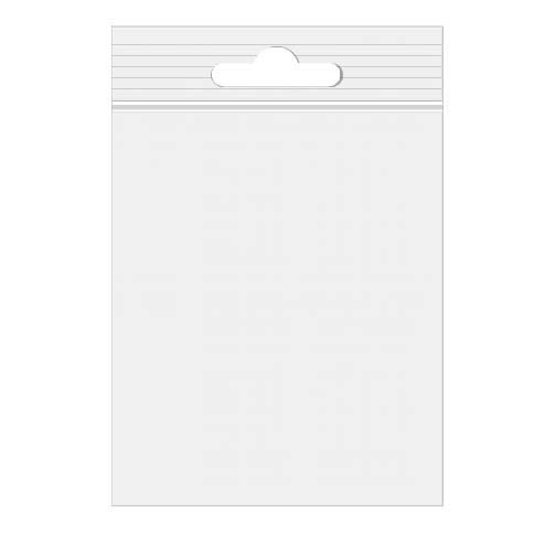 Gripzakken met Euroloch 25,5x33 Kristalhelder PP 50 Micron (100 stuks) [ZE1013]