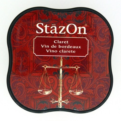 Stazon Midi Inktkussen Claret (1 st) [SZ-MID-23]