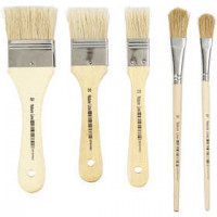 Vernis kwasten, 10div [HOB-10488]