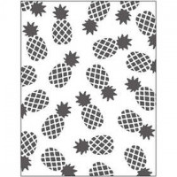 Embossing Folder , afm 11x14 cm, dikte 2 mm, ananas, 1stuk [HOB-11769]