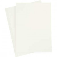 Gekleurd karton, A4 210x297 mm,  180 gr, ivoor, 20vellen [HOB-211036]