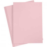 Gekleurd Karton, A4 210x297 mm,  180 gr, paars roze, 20vellen [HOB-21116]
