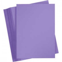 Gekleurd Karton, A4 210x297 mm,  180 gr, purper, 100vellen [HOB-21717]