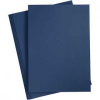 Card, A4 210x297 mm, 220 g, 10 pcs, blue [HOB-219014]