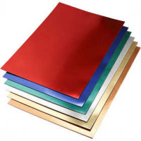 Metallic karton, A2 420x600 mm,  280 gr, diverse kleuren, 30div vellen [HOB-22090]