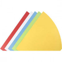 Kegels, h: 68 cm, d: 20 cm, 5 stuks, diverse kleuren [HOB-23316]