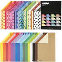 Color Bar A4 karton, A4 210x297 mm,  250 gr, diverse kleuren, 32x10vellen [HOB-25467]