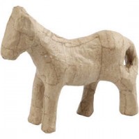 Paard, h: 12 cm, 1stuk [HOB-26688]