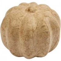 Pompoen, h: 4,5 cm, d: 6 cm, 10stuks [HOB-26732]