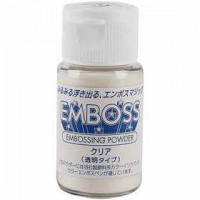Embossingpoeder, transparant, 30ml [HOB-28540]