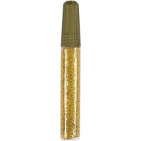 Glitterlijm,  10 ml, goud, 6stuks [HOB-31802]