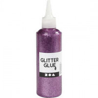 Glitter Glue, 118 ml, purple [HOB-31827]
