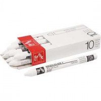 Neocolor I, dikte 8 mm, l: 10 cm, white (001), primaire kleur, 10stuks [HOB-34020]
