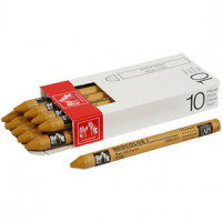 Neocolor I, dikte 8 mm, l: 10 cm, ochre (035), 10stuks [HOB-34024]