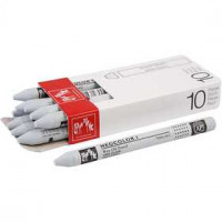 Neocolor I, dikte 8 mm, l: 10 cm, light grey (003), 10stuks [HOB-34038]