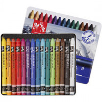 Neocolor II, dikte 8 mm, l: 10 cm, diverse kleuren, 15stuks [HOB-34042]