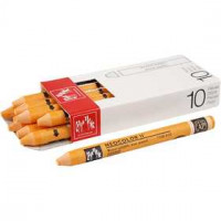 Neocolor II, dikte 8 mm, l: 10 cm, orange (030), 10stuks [HOB-34053]