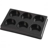Waterverf palet, afm 11x16 cm, gatgrootte 45 mm, 1stuk [HOB-34589]