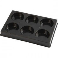 Waterverf palet, afm 15x21 cm, gatgrootte 58 mm, 1stuk [HOB-34590]
