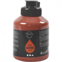 Pigment Art School, burnt sienna, semi-opaque, , 500ml [HOB-35418]