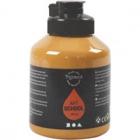 Pigment Art School, ochre, opaque, , 500ml [HOB-35420]