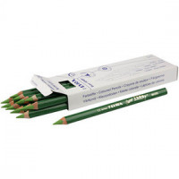 Super Ferby 1 Kleurpotloden, vulling: 6,25 mm, l: 18 cm, lichtgroen, 12stuks [HOB-38366]