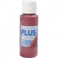 Plus Color acrylverf, antique red, 60ml [HOB-39660]