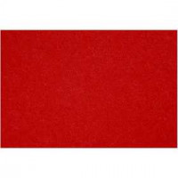 Hobbyvilt, vel 42x60 cm, dikte 3 mm, rood, 1vel [HOB-45233]