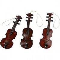 Viool, l: 8 cm, 12stuks [HOB-50008]