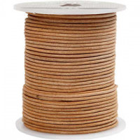 Leerkoord, dikte 2 mm, naturel, 50m [HOB-51542]