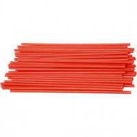 Constructie rietjes, l: 12,5 cm, d: 3 mm, rood, 800stuks [HOB-51933]