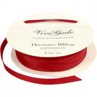 Lint, b: 5 mm, rood, 15m [HOB-52482]