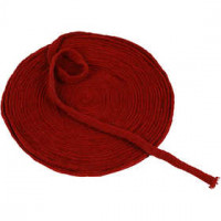 Rondgebreide tube, b: 10 mm, antiek rood, 10m [HOB-53800]