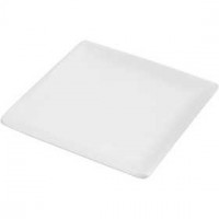 Bord, afm 12,7x12,7 cm, wit, 10stuks [HOB-55603]