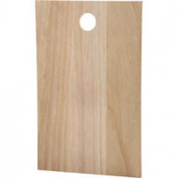 Bord / Snijplank, afm 35x22 cm, dikte 13 mm, Keizerin boom, 1stuk [HOB-57461]