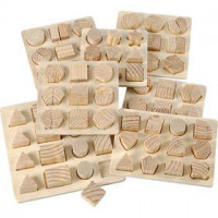 Puzzel, afm 12,5x12,5-19,5x19,5 cm, triplex, 7stuks [HOB-57618]